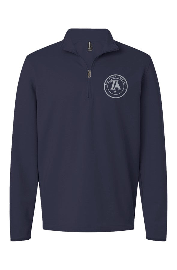 The Americanized Badge Athletic Quarter Zip Navy