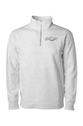 The Americanized Quarter Zip Grey Heather
