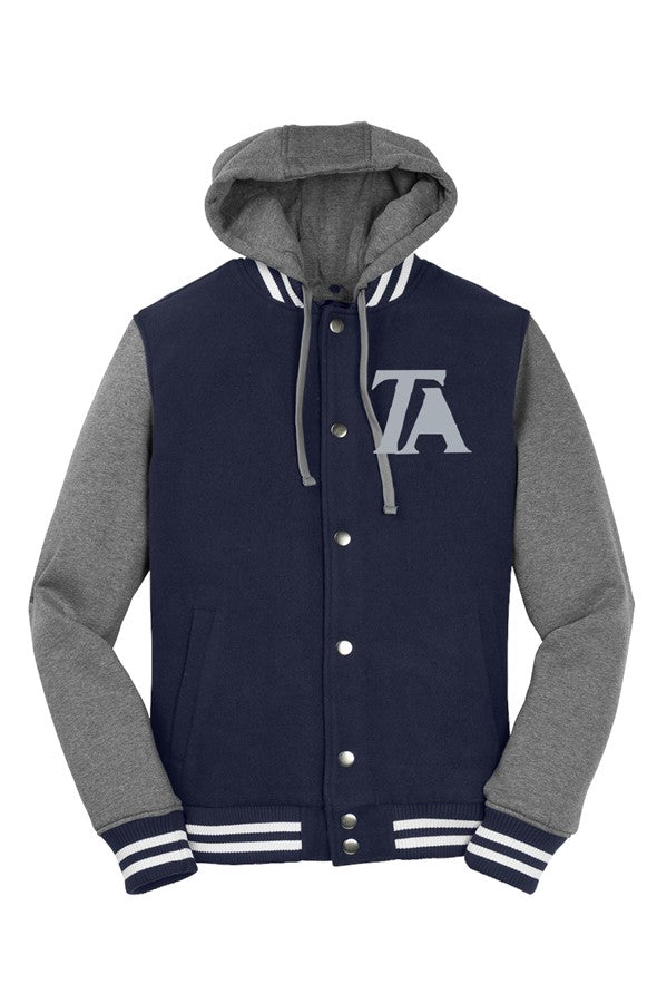 The Americanized Letterman Jacket Navy