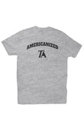 The Americanized Collegiate TA Heather Tee