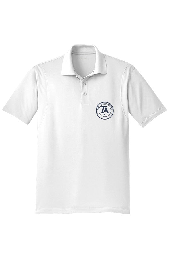 The Americanized TA Badge Polo Light