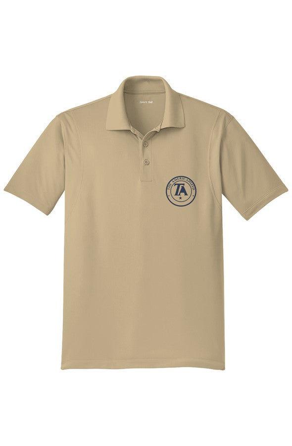 The Americanized TA Badge Polo Light