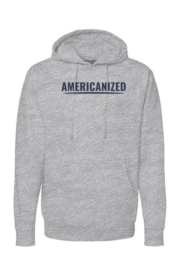 The Americanized Bold Hoodie Grey Heather