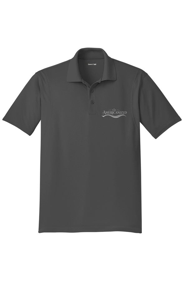 The Americanized Wordmark Polo Dark