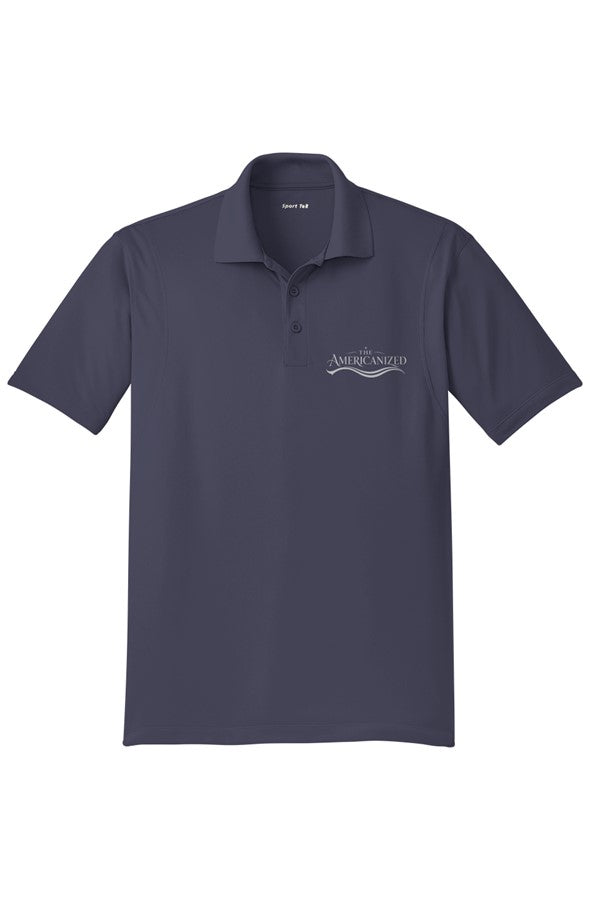 The Americanized Wordmark Polo Dark