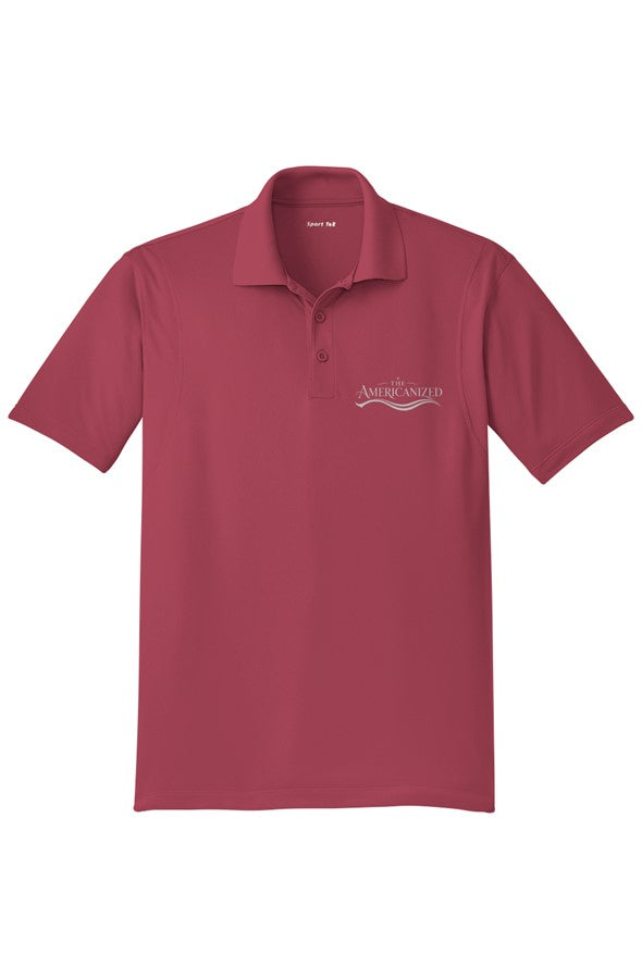 The Americanized Wordmark Polo Dark
