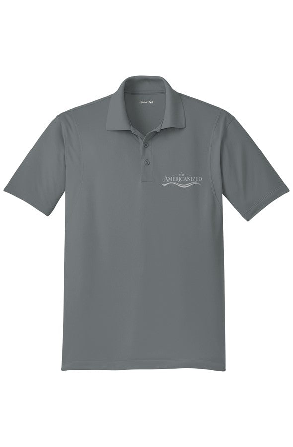 The Americanized Wordmark Polo Dark