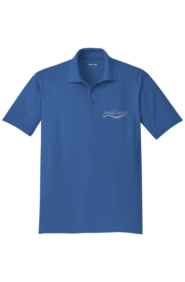 The Americanized Wordmark Polo Dark