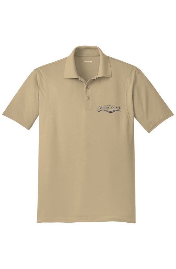The Americanized Wordmark Polo Light