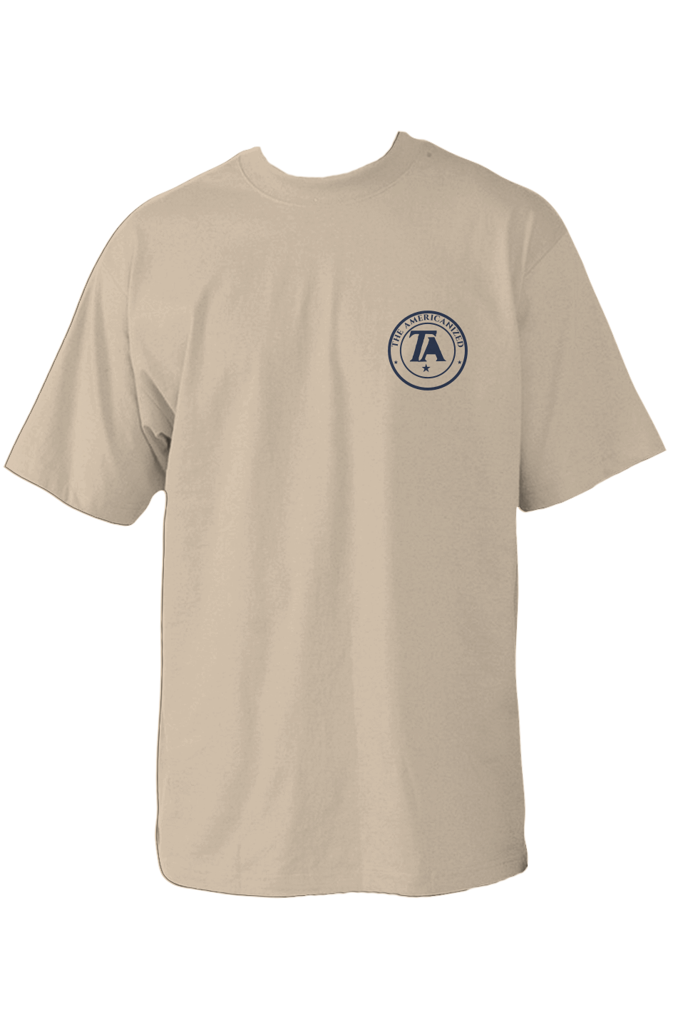 The Americanized Heavyweight Tee TA Badge Light