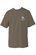 The Americanized Heavyweight Tee Serif TA Dark