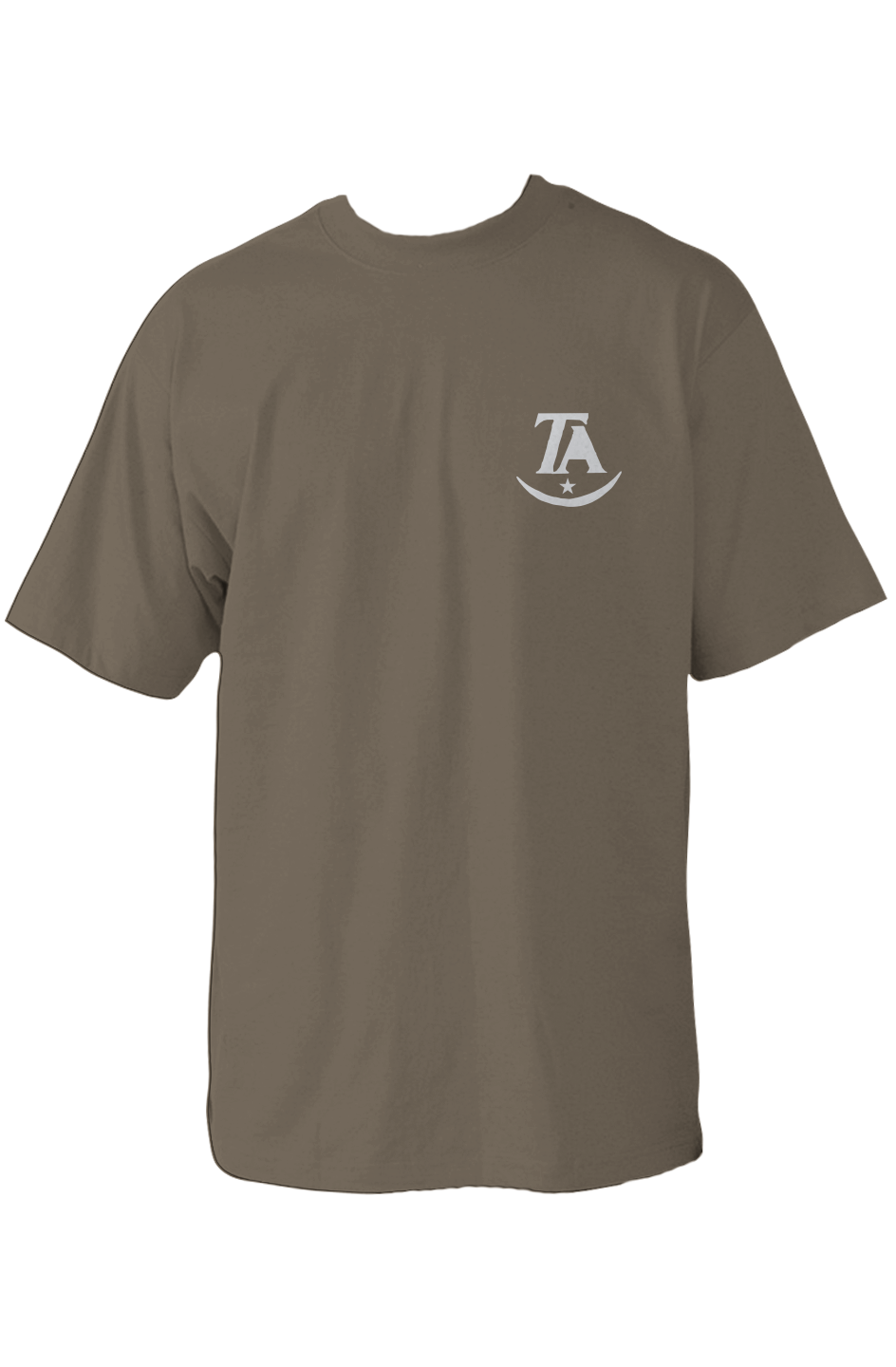 The Americanized Heavyweight Tee Serif TA Dark
