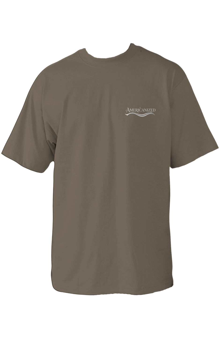 The Americanized Heavyweight Tee Wordmark Dark