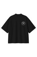 Oversized Tee – Round TA – Dark