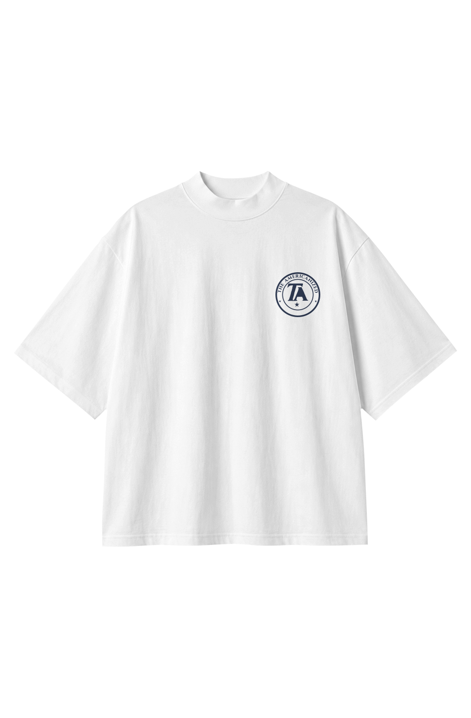The Americanized Oversized Tee TA Badge Light