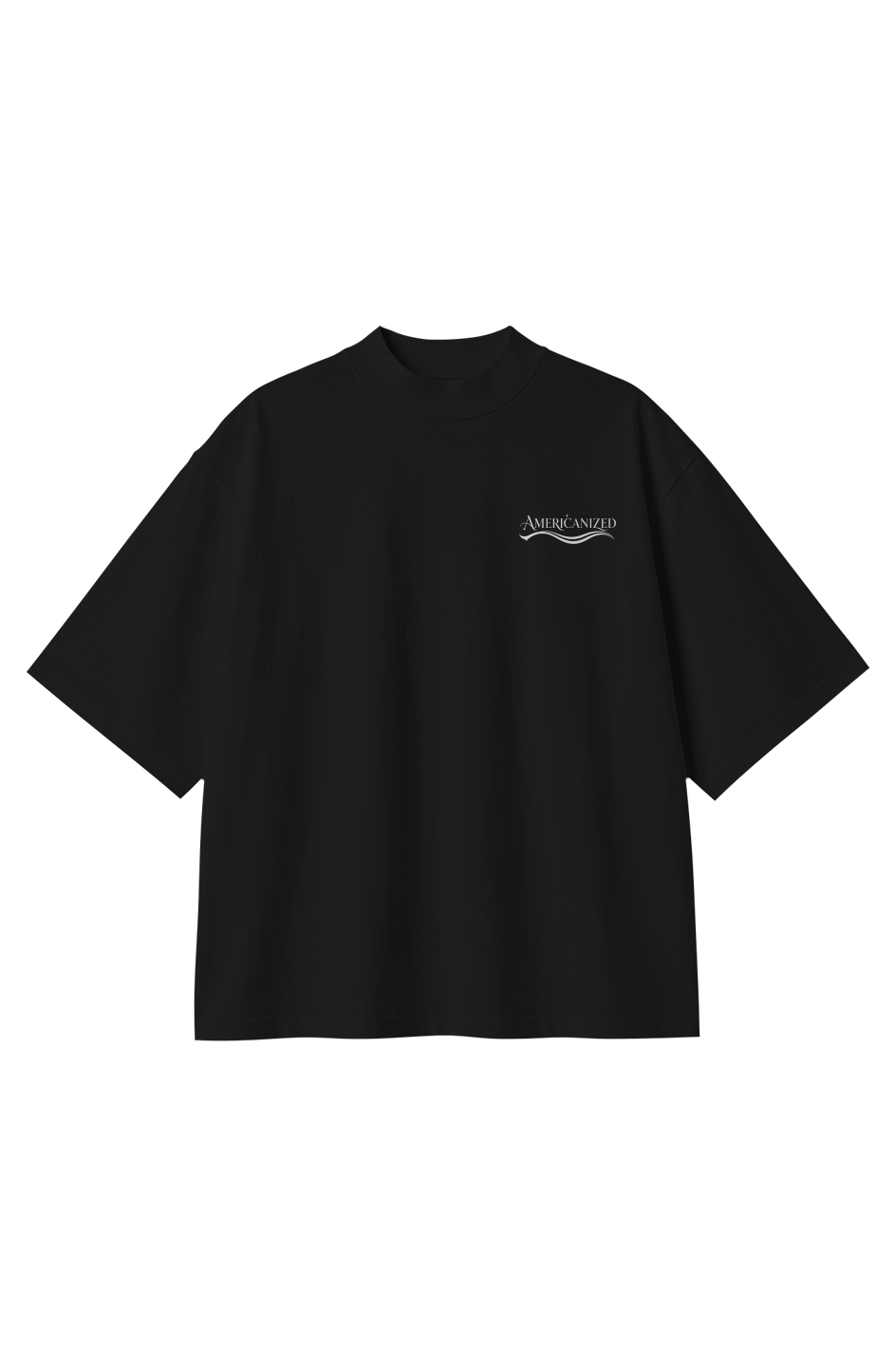 Oversized Tee – Wordmark – Dark