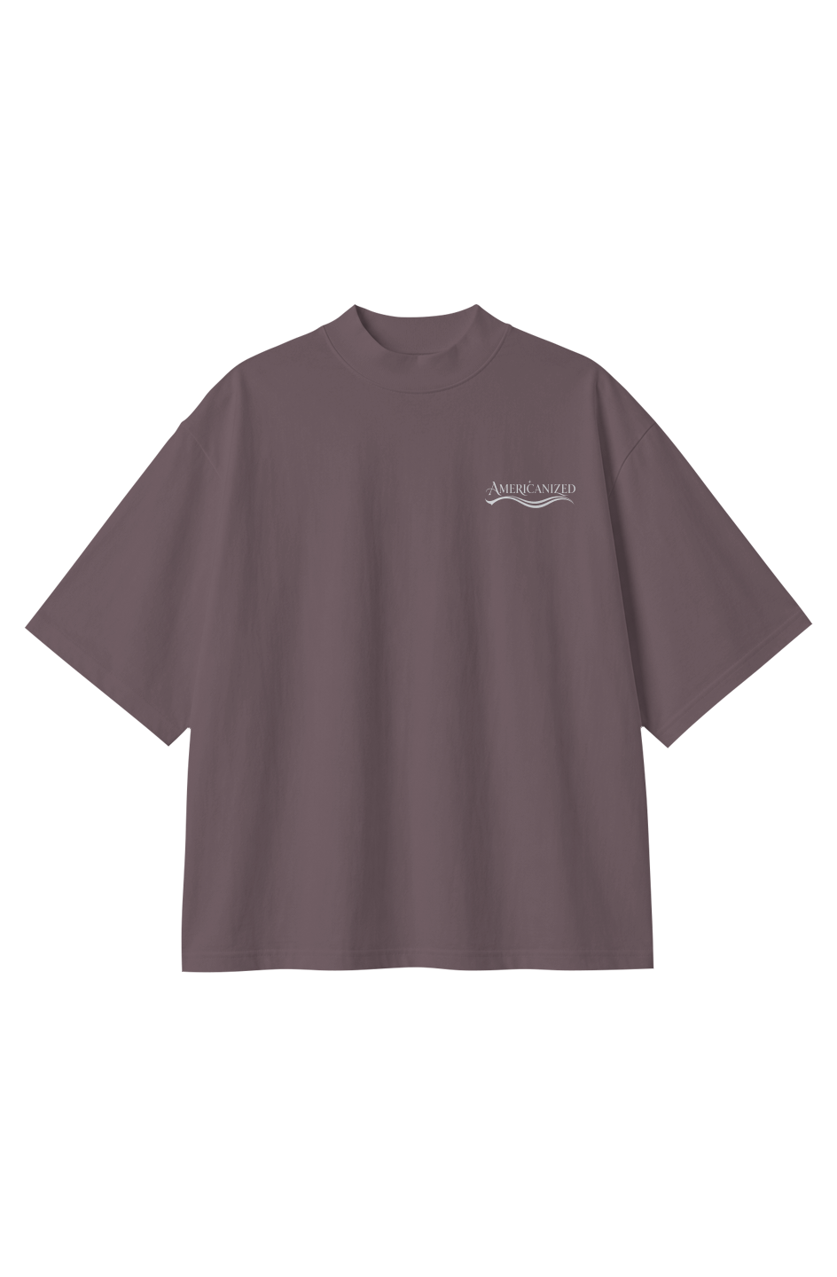 The Americanized Oversized Tee Wordmark Dark