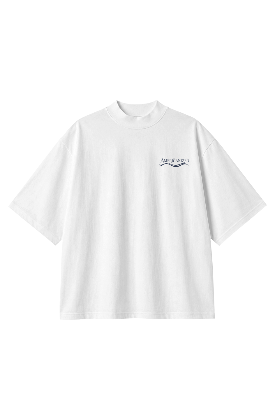 The Americanized Oversized Tee Wordmark Light