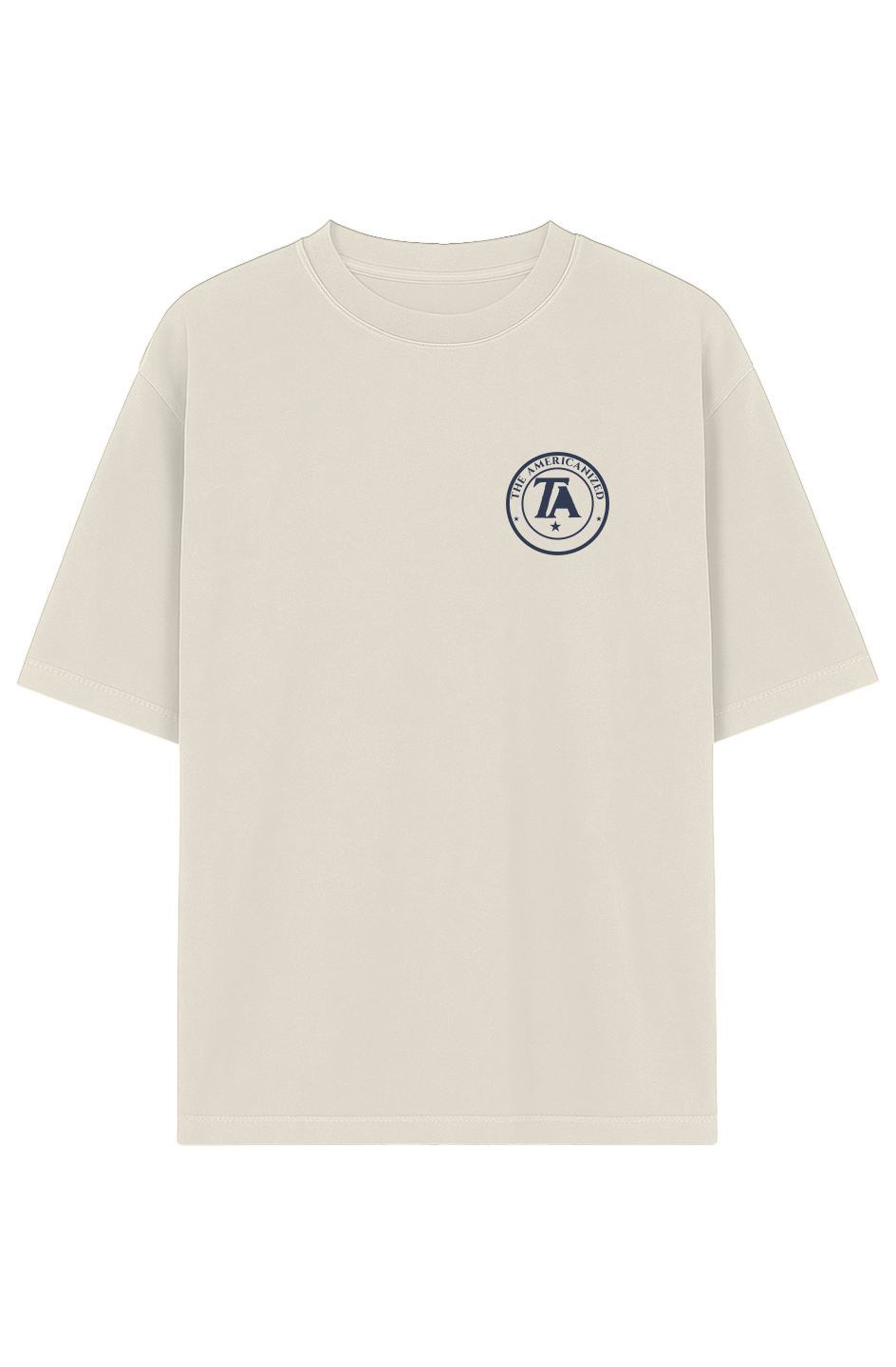 The Americanized Garment Dyed Tee TA Badge Light