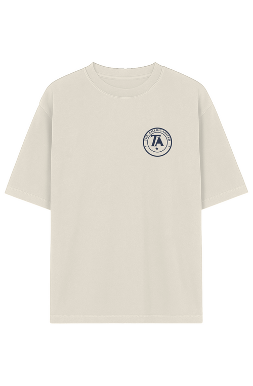 The Americanized Garment Dyed Tee TA Badge Light