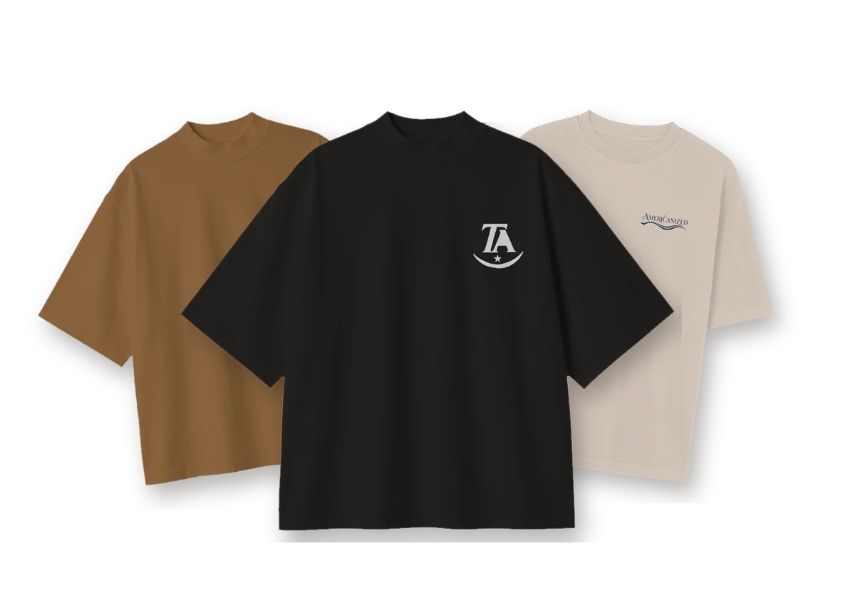 Oversized 3-Pack: mix any 3, light or dark